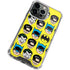 DC Comics Batman Vintage Character Pattern - Joker and Robin iPhone 14 Pro Clear Case